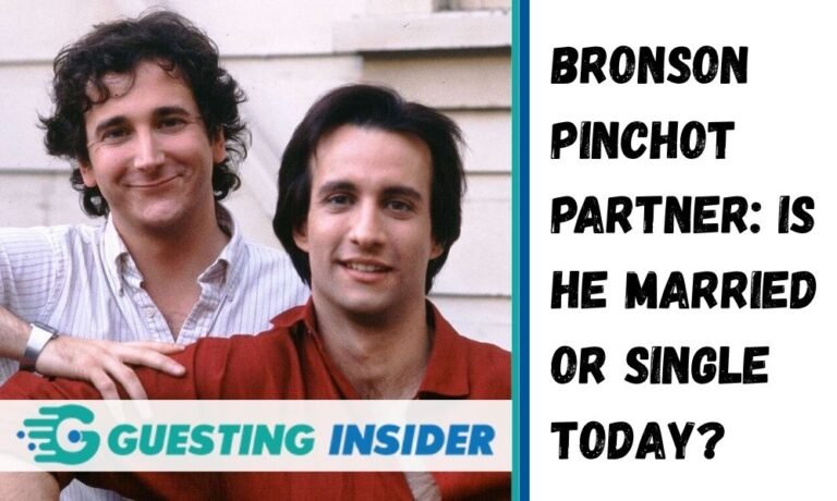 Bronson Pinchot Partner: Is He Married or Single Today? Bronson Pinchot Partner